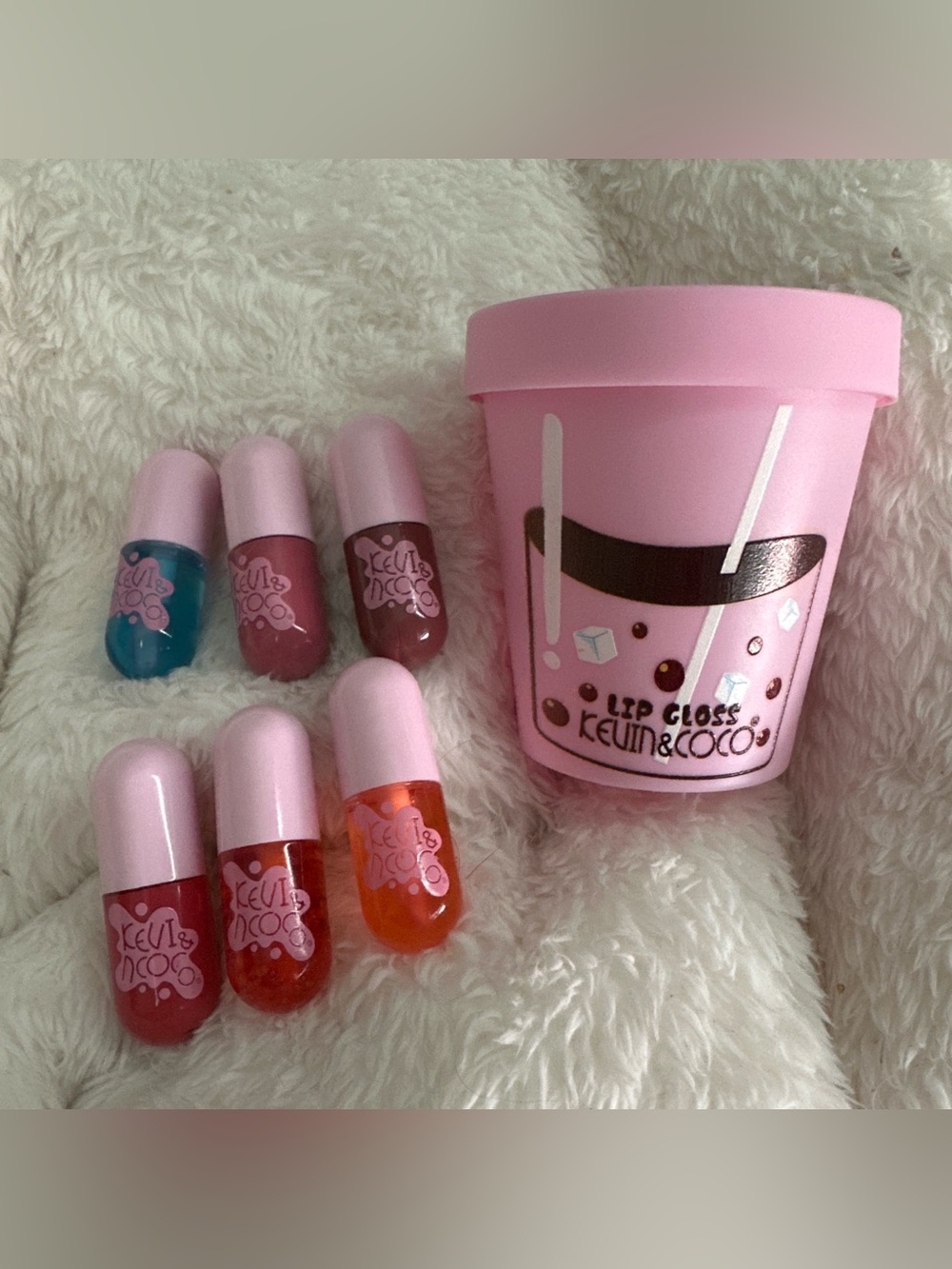 Pink Lip Gloss Set - Assorted Pink Shades